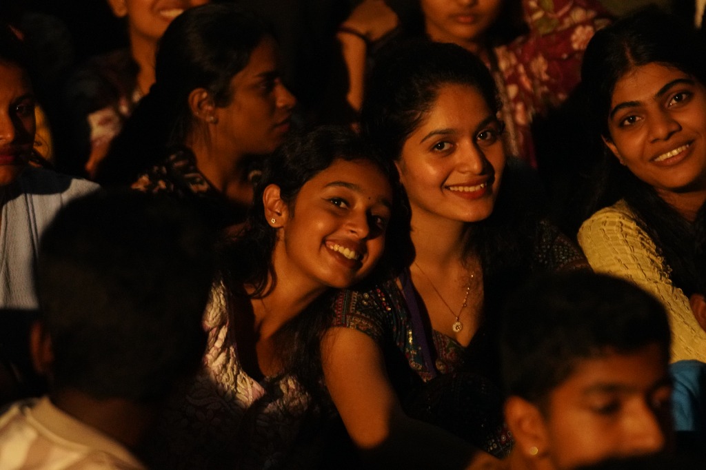 Campus Smiles and Genuine Festival Joy